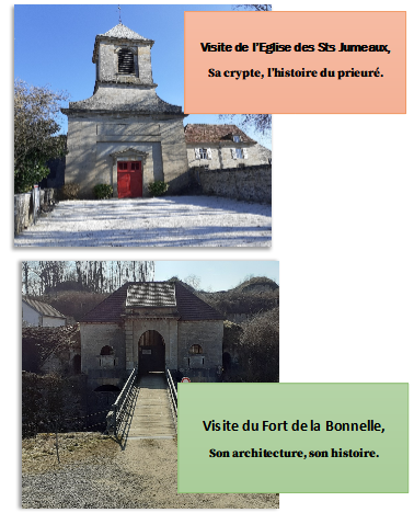 L'affiche de la visite